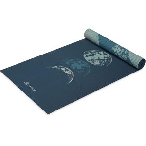 Gaiam Premium Reversible Lunar Wave Yoga Mat (6mm)