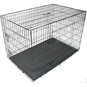 Gr8 Home Pet Dog Cage Folding Crate 42 Inch 109x71cm