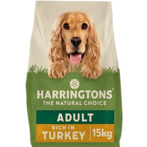 Harringtons Dry Adult Dog Food Rich in Turkey & Veg 15kg